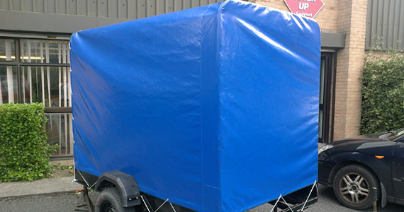 Fitted trailer cover